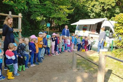 Zum Kindertag gehört natürlich auch eine Kugel Eis.