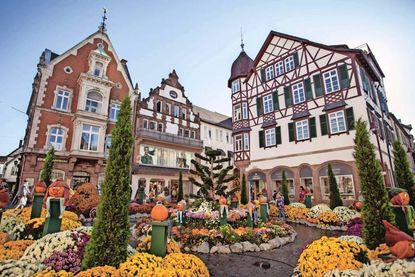 In Lahr erwartet die Reisegäste die beeindruckende „Chrysamthema“. Foto: Stadt Lahr.