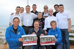 Freuen sich auf Live-Musik, gutes Essen und ganz viel Dahme: Eiswerkstatt Venezia, Strandpavillon Werner, Eiswerkstatt Venezia, Der kleine Fleischer Peters, Kum Luk, 2. Vorsitzender Gewerbeverein Joachim Tappmeyer, Restaurant Blöser, Kum Luk, Pizzeria Espresso (hi. v. lks.); Veranstaltungsleiter Florian Uthoff, Stephan Vollbehr und Touristikleiterin Ulrike Dallmann (v. v. lks.).