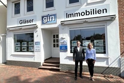 Inhaber Christian Ilgautz und seine Mitarbeiterin Andrea Reifenberg setzen auf marktgerechte Objektbewertung sowie kompetente und persönliche Beratung.