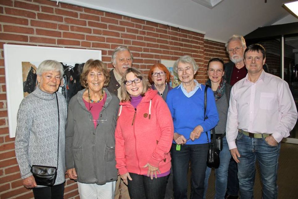 Die Mitglieder der Ausstellungsgemeinschaft Neustadt freuen sich auf viele Interessierte.