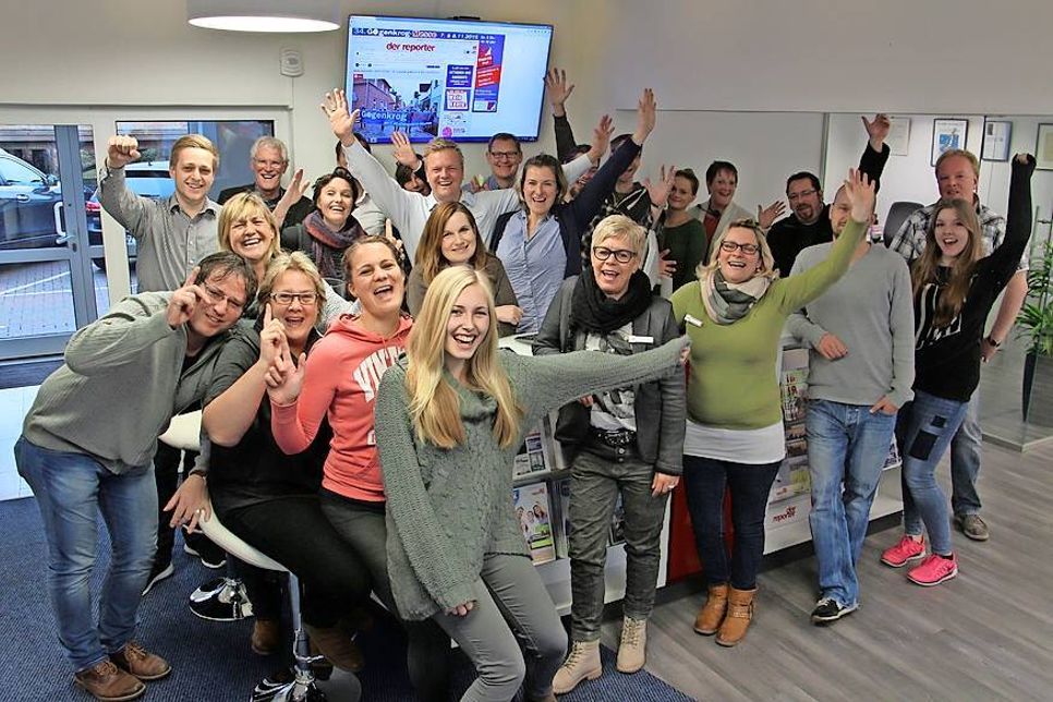 Das reporter-Team blickt voller Vorfreude auf den neuen Internetauftritt.