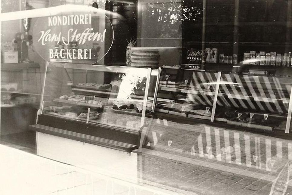 Die Bäckerei in der Lienaustraße 1959. Fotos: Bäckerei Scheel.