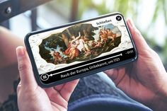 Alles auf dem Schirm: Das Schloss kann nun auch digital erkundet werden.