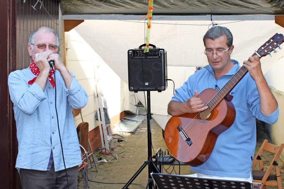 Ulli und Fiede sorgten für gute Stimmung.