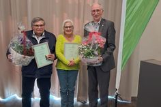 Hans-Jürgen Heinsen, Regina Kammer und Bernd Heuer (v. lks.).