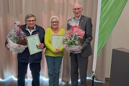 Hans-Jürgen Heinsen, Regina Kammer und Bernd Heuer (v. lks.).