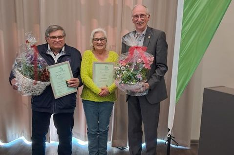 Hans-Jürgen Heinsen, Regina Kammer und Bernd Heuer (v. lks.).