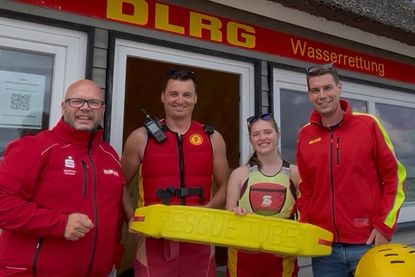 Die DLRG Haffkrug-Scharbeutz möchte mit Unterstützung aus der Region und der Sparkasse Holstein ein geländegängiges Quad für die Schnelleinsatzgruppe Wasserrettung anschaffen.