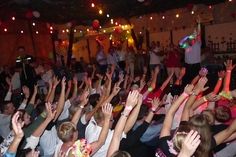 Ausgelassene Stimmung beim „Tanz auf der Tenne“.