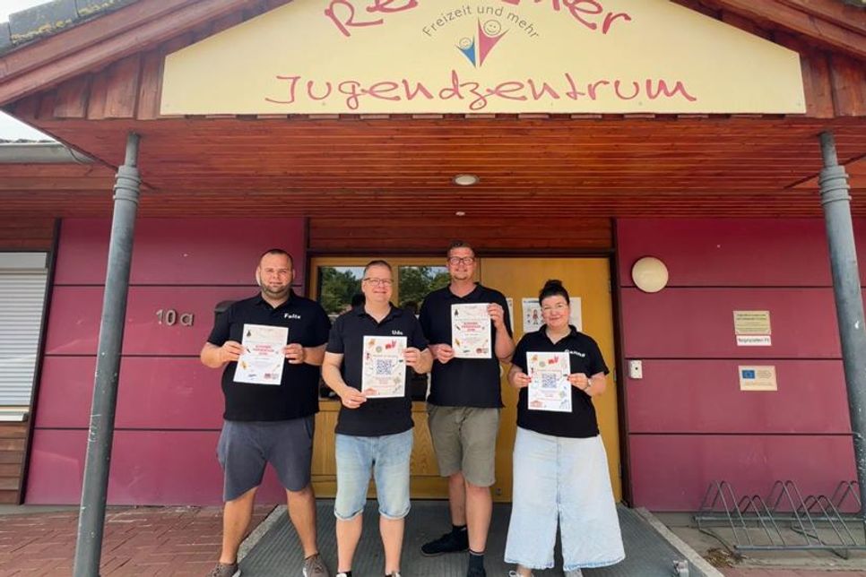 Felix Blech, Udo Braeger, Tim Muchow und Sanne Sauerwald (v. lks.).