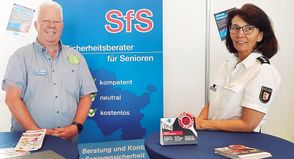 Sie klären über Betrugsmaschen auf: Thomas Käsdorf und Silke Ziemann.