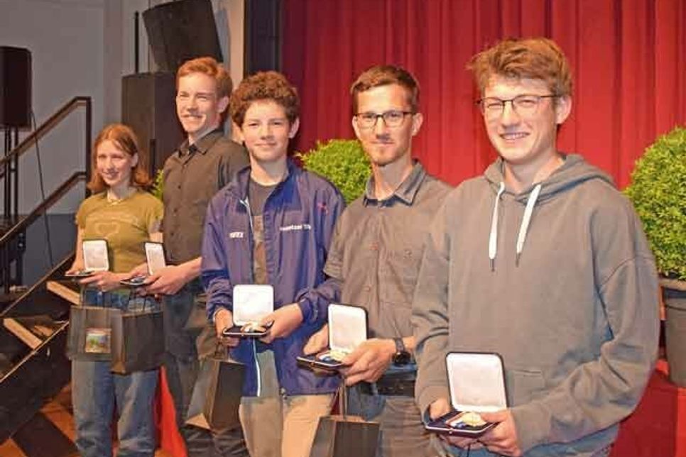 Sportliche Erfolge verbuchten auch wieder die Orientierungsläufer.