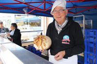 Bauernmarkt in der Kremper Straße.