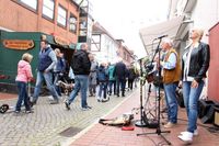 Bauernmarkt in der Kremper Straße.