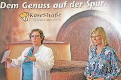 Meike von Bergen (li.) und Ute Volquardsen haben der Käseprüfung mit Freude entgegengesehen.