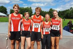 Die Athleten des TSV Grömitz.