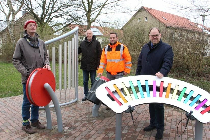 Inklusive Musikinstrumente Spielplatz am Mittelweg setzt neue Maßstäbe