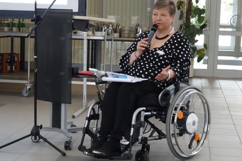 Edda Rahlf Vorsitzende vom Beirat für Menschen mit Behinderungen und Vorstandsmitglied „Verein zur Förderung der Teilhabe in Ostholstein e. V.“