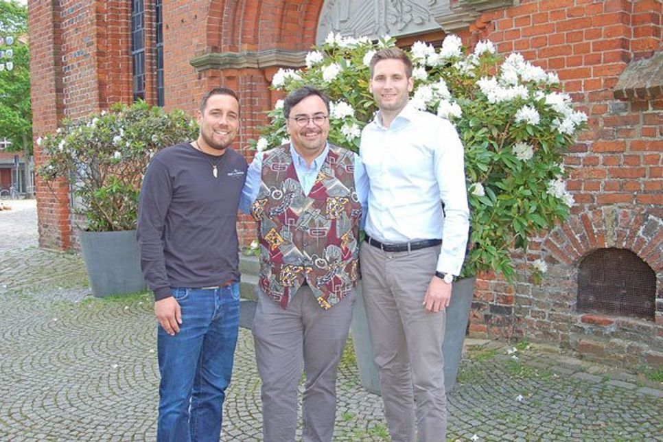 Alexander (Alex) Seher, Axel Schümann und Thomas Buschmann (v.l.) freuen sich auf altes und neues Publikum.