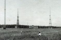 Funktürme 1922 in Pelzerhaken.