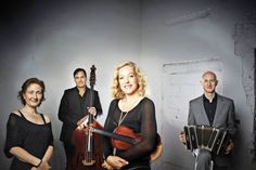 Das Isabelle van Keulen Ensemble spielt Tango in Hasselburg.