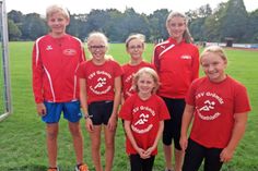 Die Leichtathleten aus Grömitz bei der Kreismeisterschaft.