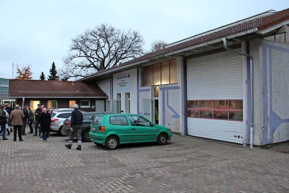 Die neue Unterkunft der Bereitschaft und der Ambulanten Pflege des DRK.