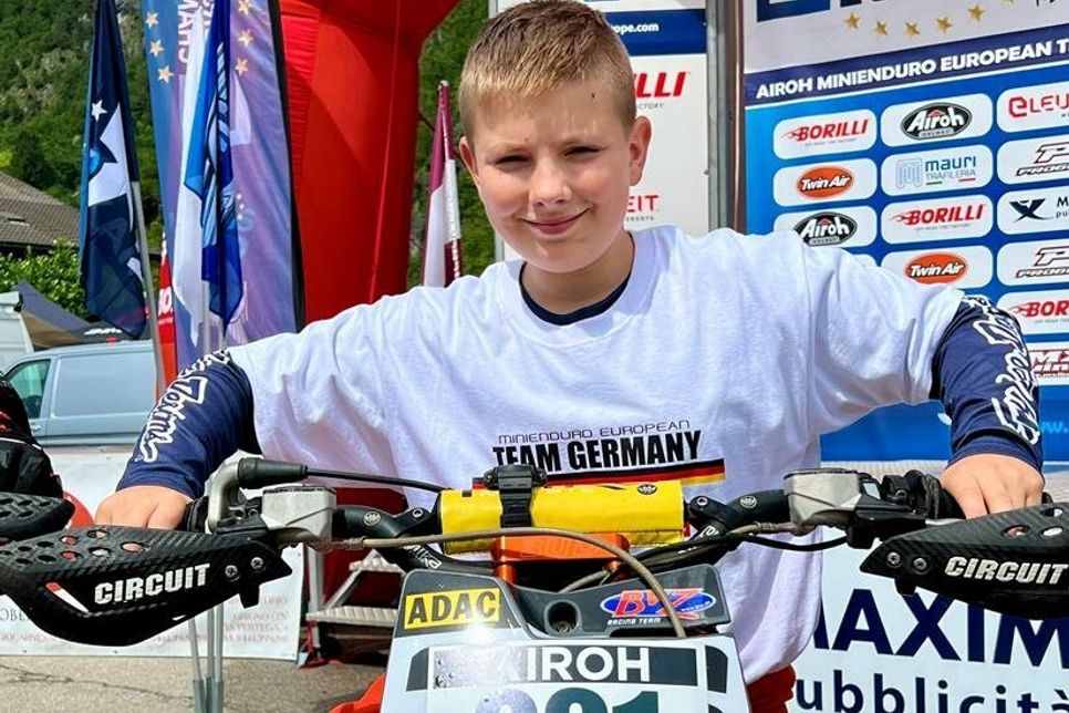 Nicklas Lohe startete bei der Europameisterschaft in Italien für die deutsche Nationalmannschaft.