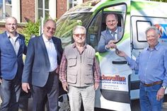 Gaben den Startschuss für die Testphase eines neuen Mobilitätsangebotes für die Preetzer Senioren: Ausschussvorsitzender Kristian Klinck (v.l.), Pastor Christoph Pfeifer, Jürgen Gregor, Bürgermeister Björn Demmin und Kurt Heese vom Sozialverband Deutschland