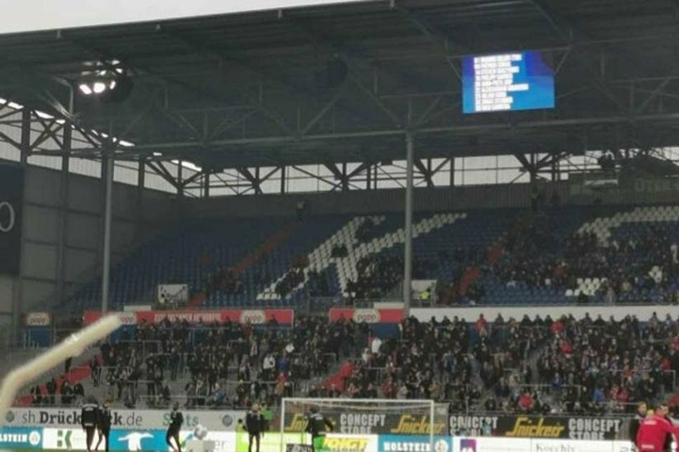 Nur knapp 8000 Besucher in Kiel.