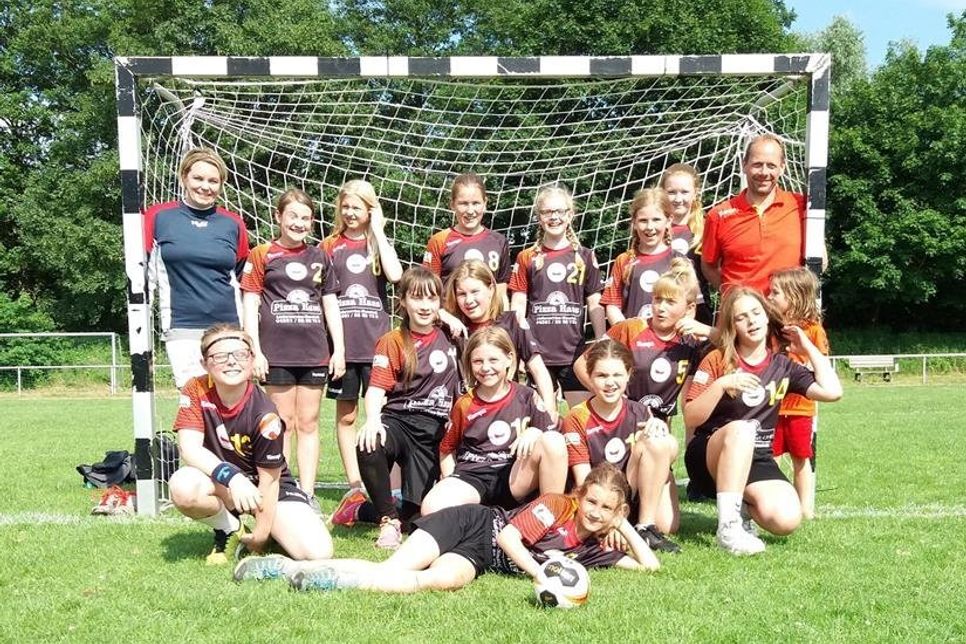Die weibliche D-Jugend der HSG Ostsee N/G.