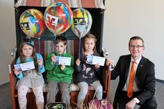 Die glücklichen Gewinner.
