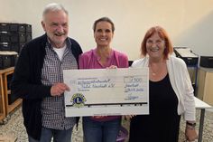 Olf Leder, Stephanie Hagen und Gabriela Nellies (v. lks.).