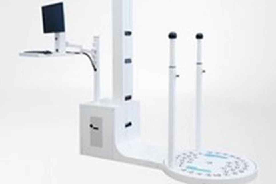 Das digitale Messsystem Bodytronic 610 ermöglicht eine exakte Ganzkörper-Vermessung.