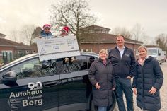 Jubiläum mit Herz beim Autohaus Heinrich Berg