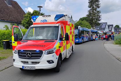 Die Poststraße und der Wiesenweg in Timmendorfer Strand war gut eineinhalb Stunden voll gesperrt.