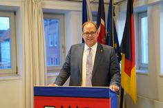 Bürgermeister Mirko Spieckermann freut sich auf die nächsten sechs Jahre.