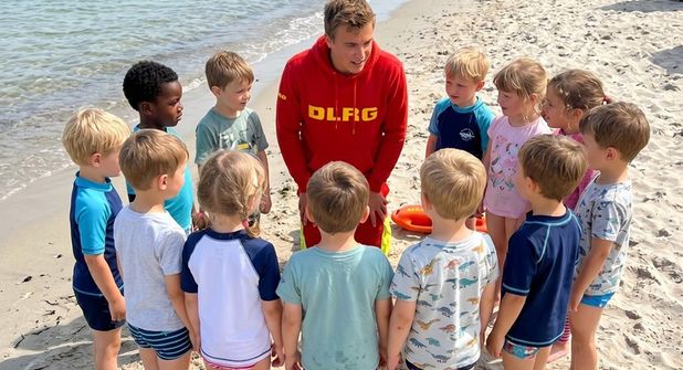 Die Wellenfit-Kurse für Kids im Alter von vier bis sieben Jahren sind kostenlos und werden von den Küstenladies als Patinnen gesponsert.