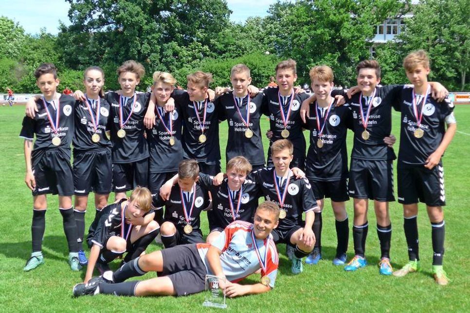 Die C-Jugend des TSV Neustadt.