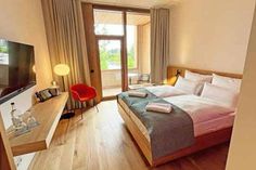 26 der 44 Zimmer haben Seeblick.