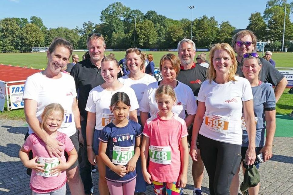 Mit voller Power dabei: das reporter-Team