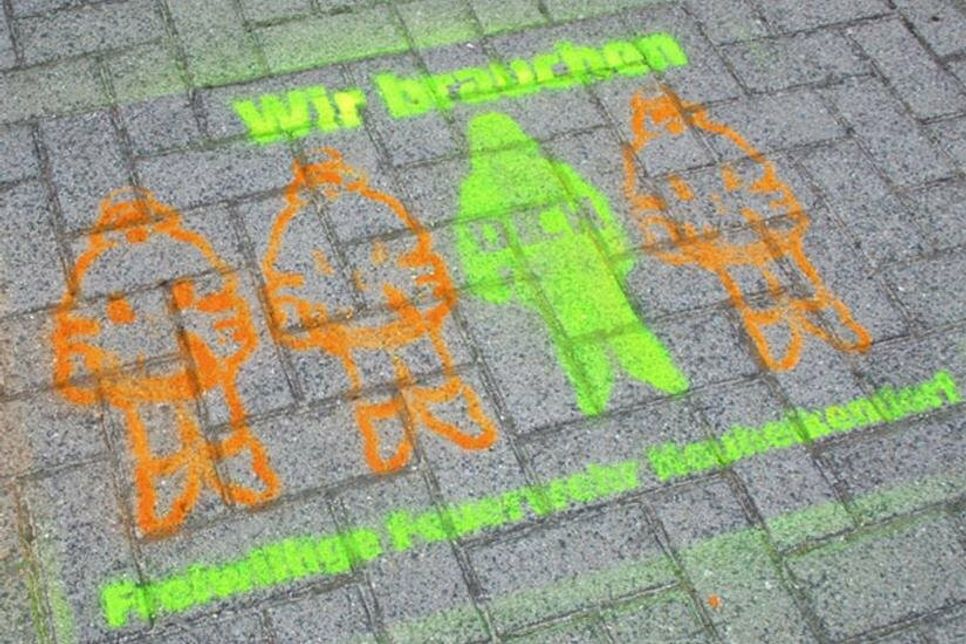 So sieht es bald auf vielen Gehwegen im Ort aus.