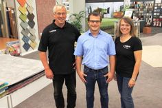 Wolfgang, Tobias und Gabriele Haack (v. lks.) freuen sich auf die nächsten gemeinsamen Jahre mit ihrer Kundschaft.