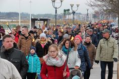 Der Fackelmarsch vom Seebrückenvorplatz zum Nordstrand startet um 18 Uhr.