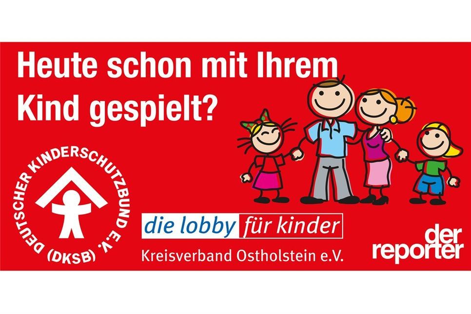 Kinderschutzbund Ostholstein startet mit einer neuen Serie im reporter.