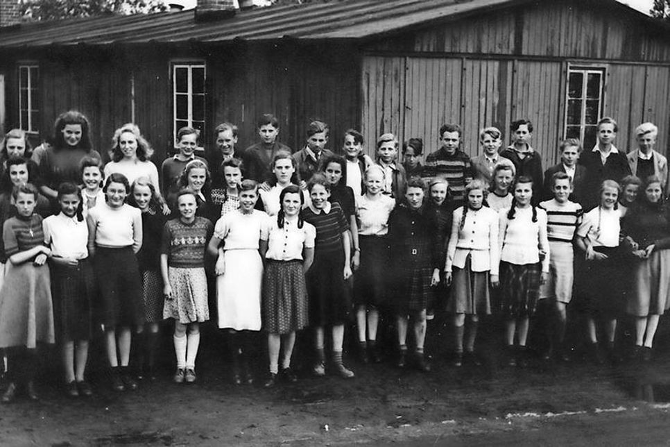 Die damalige Klasse im Jahre 1949. (Foto: privat)