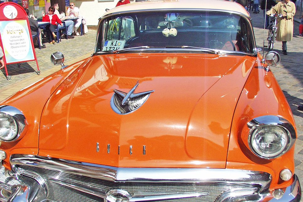 In Preetz waren oft in Zusammenhang mit Einkaufssonntagen schon vielfältige Oldtimer zu bestaunen.