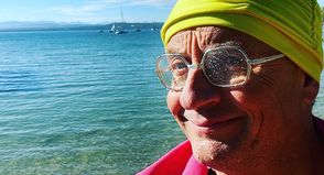 Wigald Boning ist ein begeisterter Ganzjahresschwimmer.