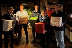 Ulrike Kohlmorgen, Rolf Karstens, Manfred Rohde, Mechtild Piechulla, Volker Hansen und Thorsten Schmidt (v. lks.).